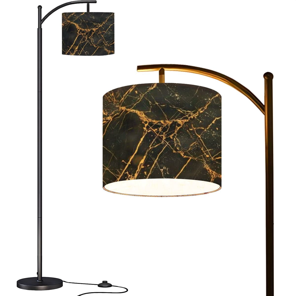 Marble Run Lamp Black main image 1