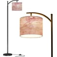 thumbnail image 1 of Arc Floor Lamps marble rose gold Marbling Texture for poster brochure cover catalog Modern LED Adjustable Lampshade Standing Light for Living Room Reading Bedroom Office, 1 of 5