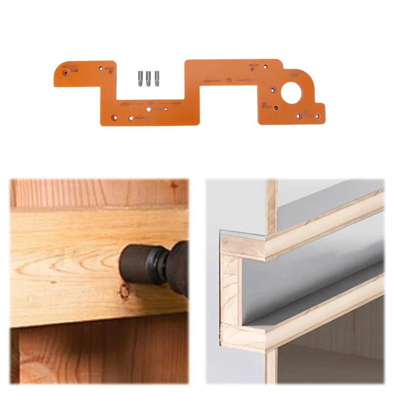 Arc Grooving Auxiliary Tool Aluminum Alloy Woodworking Arc Grooving Mold Wood Grooving Guide Precise Arc Slotting Mold Multifunctional Round Corner G