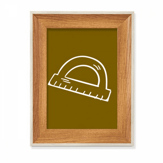 Arc Length Ruler Desktop Wooden Photo Frame Display Picture Art ...