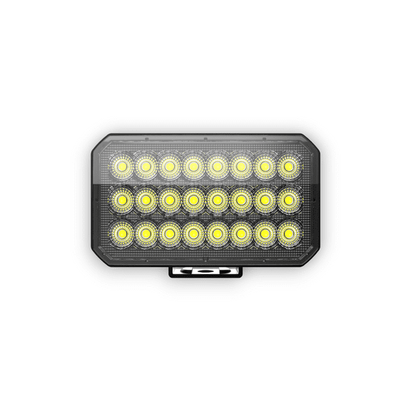 Arc Lighting BB44041 3In X 4In Builtbright Rectangular Work Flood Light Pod Pede