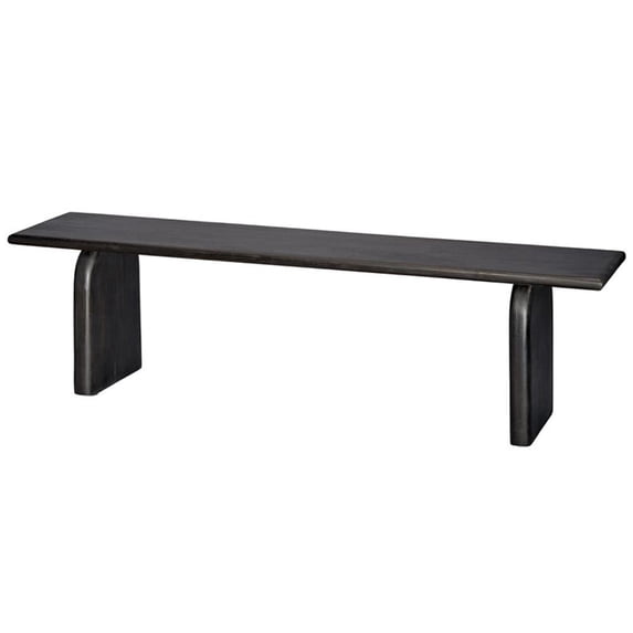 Jamie Young Co Arc Mango Wood Bench