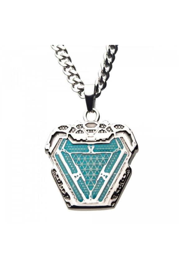 Arc Reactor Steel Necklace