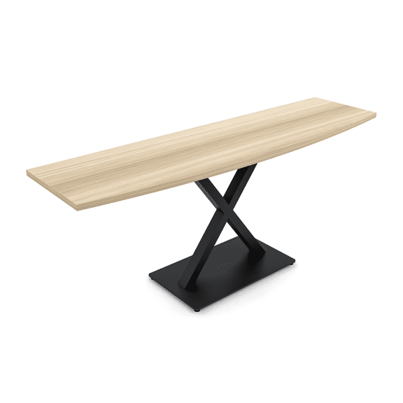 Arc Rectangle Shaped Living Room Table Office Console Table 20"x70"