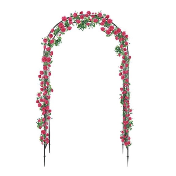 Arc Roof Wrought Iron Arch Plant Climbing Frame