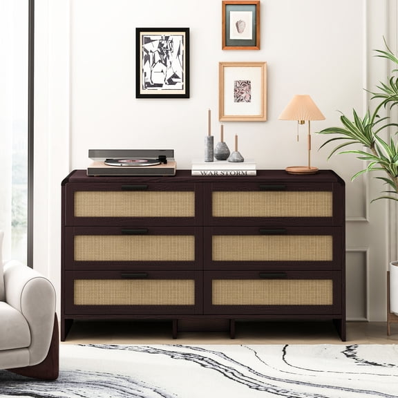 Arc Shaped, 6 Drawer Design - Accommodate All Kinds of Items - Living and Bedroom - Long-Term Storage