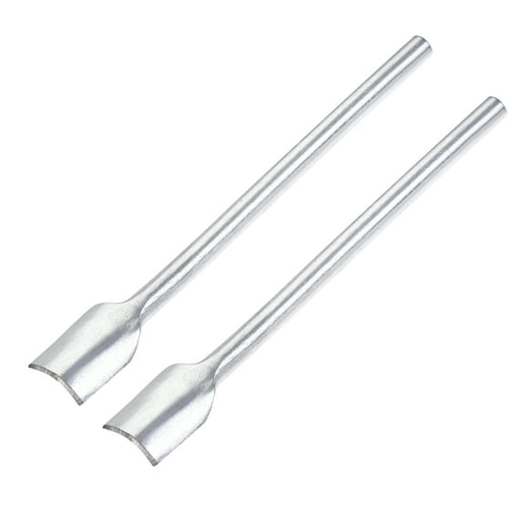 Arc-Shaped Leather Cutter Punch 10mm Strap End Punch Tool 2 Pack