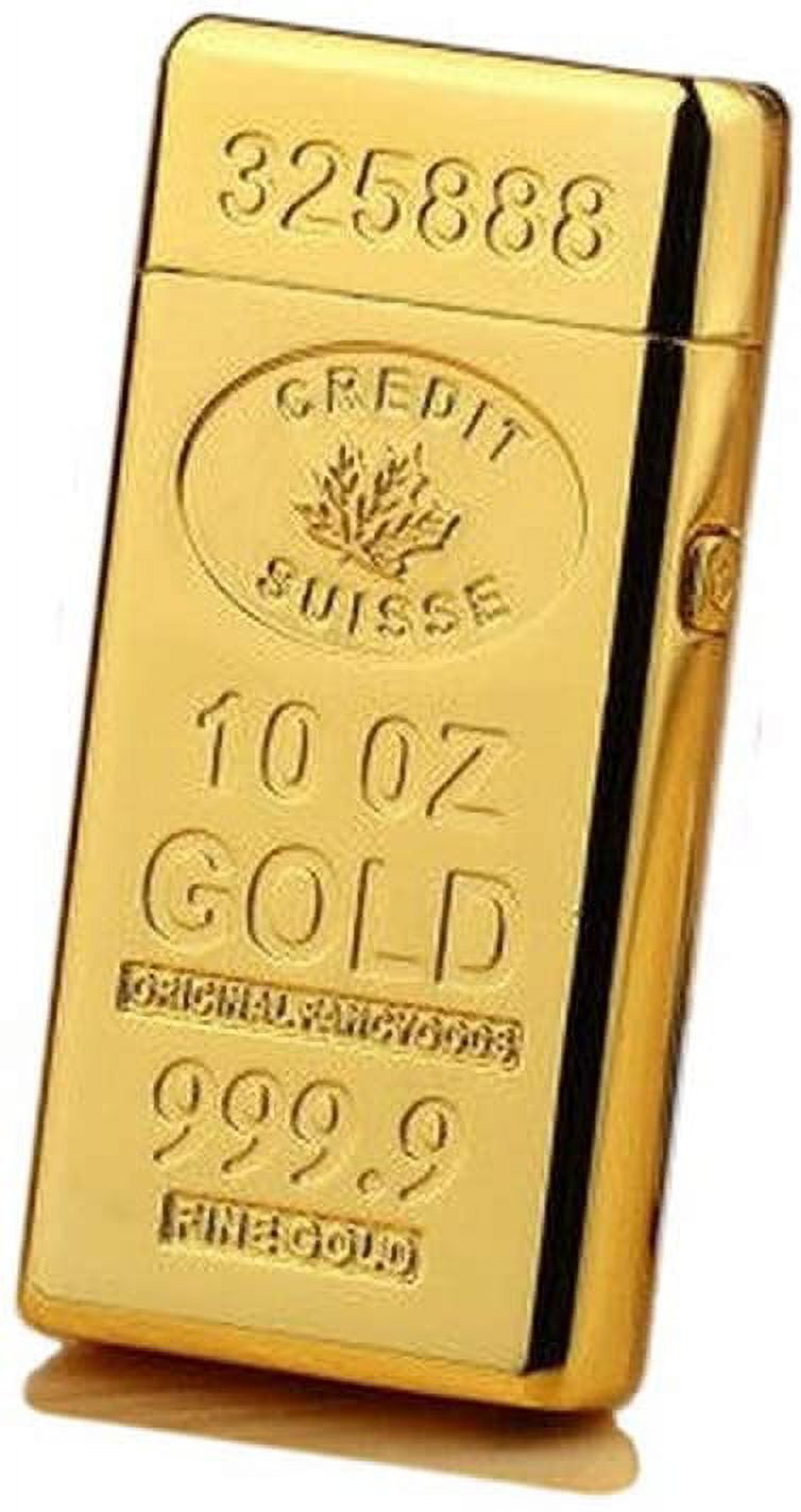 gold bar cigarette lighter Arc USB Electronic Rechargeable Battery Windproof Gold Bar Shaped Cigar Cigarette Lighter gold bar cigarette lighter Arc USB Electronic Rechargeable Battery Windproof Gold Bar Shaped Cigar Cigarette Lighter