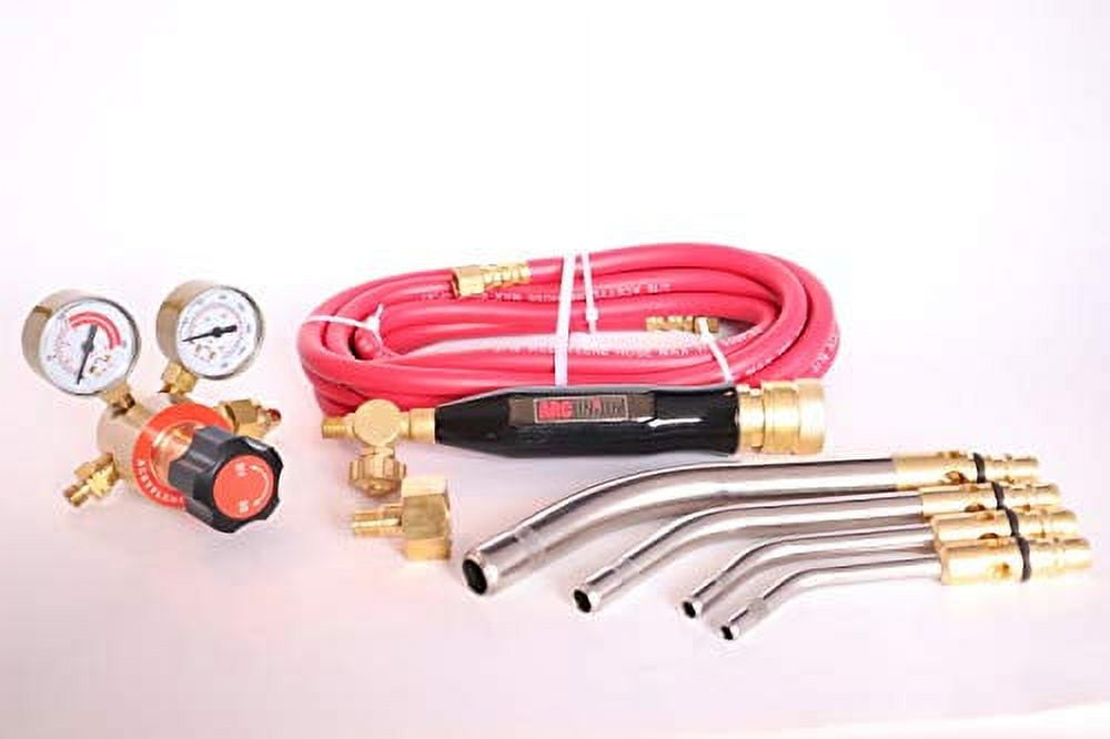 Arc Union Air Acetylene Torch Kit Fuel Gas kit industry standard tips one year warranty