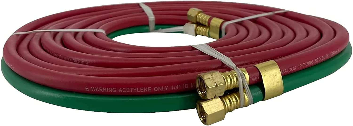 Arc Union Oxygen Acetylene Twin Welding Hose Grade R 1/4 Inch B ...