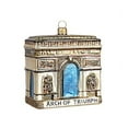 thumbnail image 1 of Arc de Triomphe Paris France Polish Glass Christmas Ornament Tree Decoration, 1 of 2