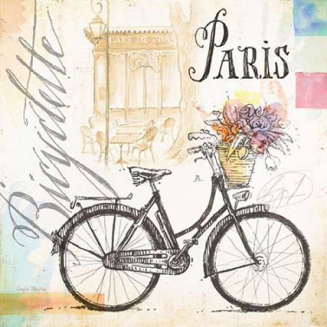 Arc de Truimphe Sketchbook Canvas Art - Angela Staehling (24 x 24)