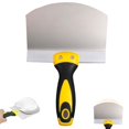 Arcshaped Putty Knife Spackler Tool, 2024 New Stainless Steel Bucket