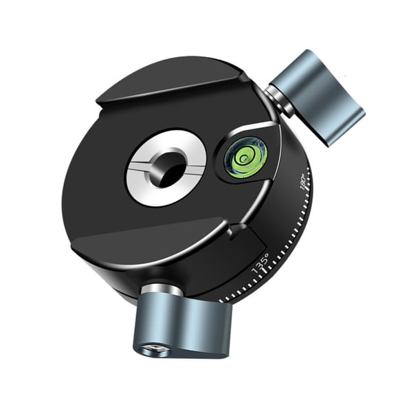 Arca Compatible Panoramic Camera Clamp 360 Degree Rotation Damping Base Heavy Duty Aluminum