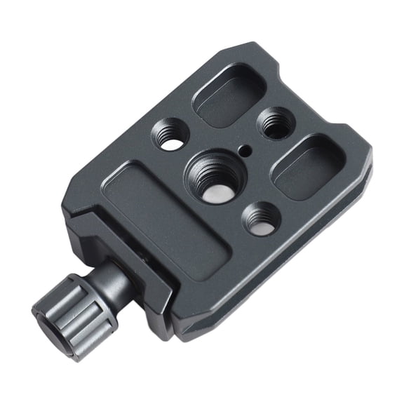 Arca QR-40S Aluminum Alloy Quick Release QR Plate Clamp With Arca QR Plate Slot 3/8-inch & 1/4-inch Screw Hole Compatible With RS2/RSC2/RS3 QR Plate
