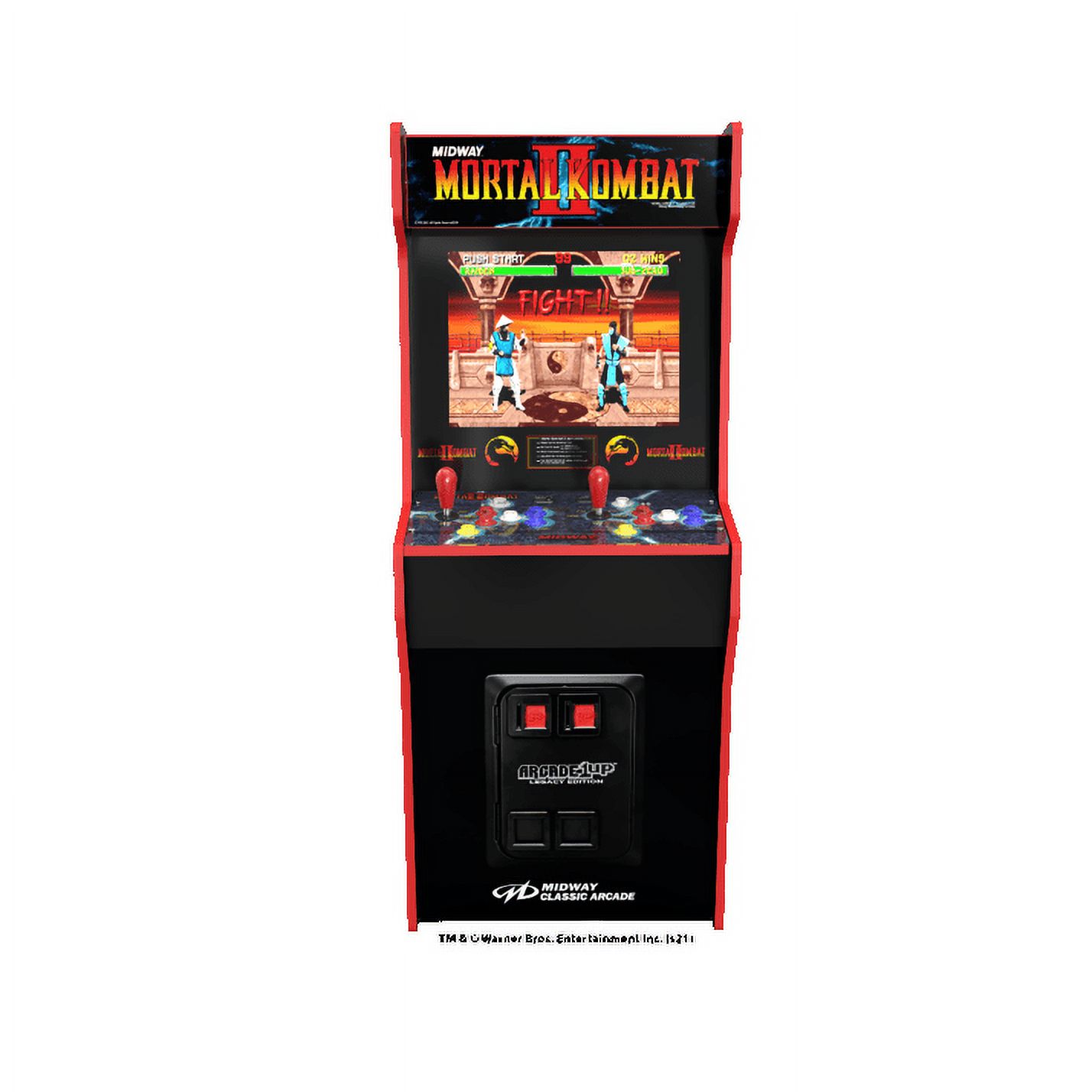 Arcade 1Up, Mortal Kombat Midway Legacy 12-in-1 without riser - image 1 of 8