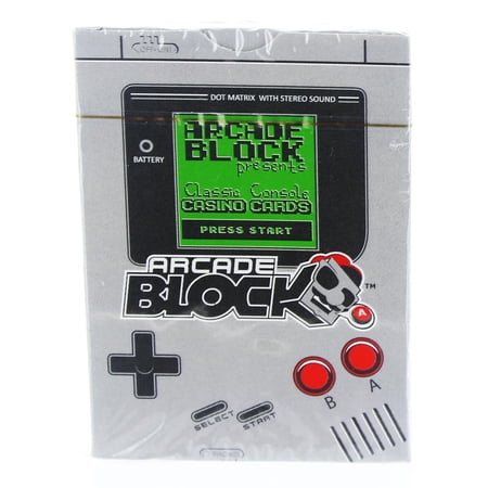 Arcade Block Classic Console Casino Cards