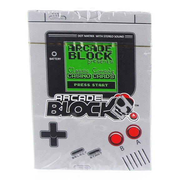 Arcade Block Classic Console Casino Cards