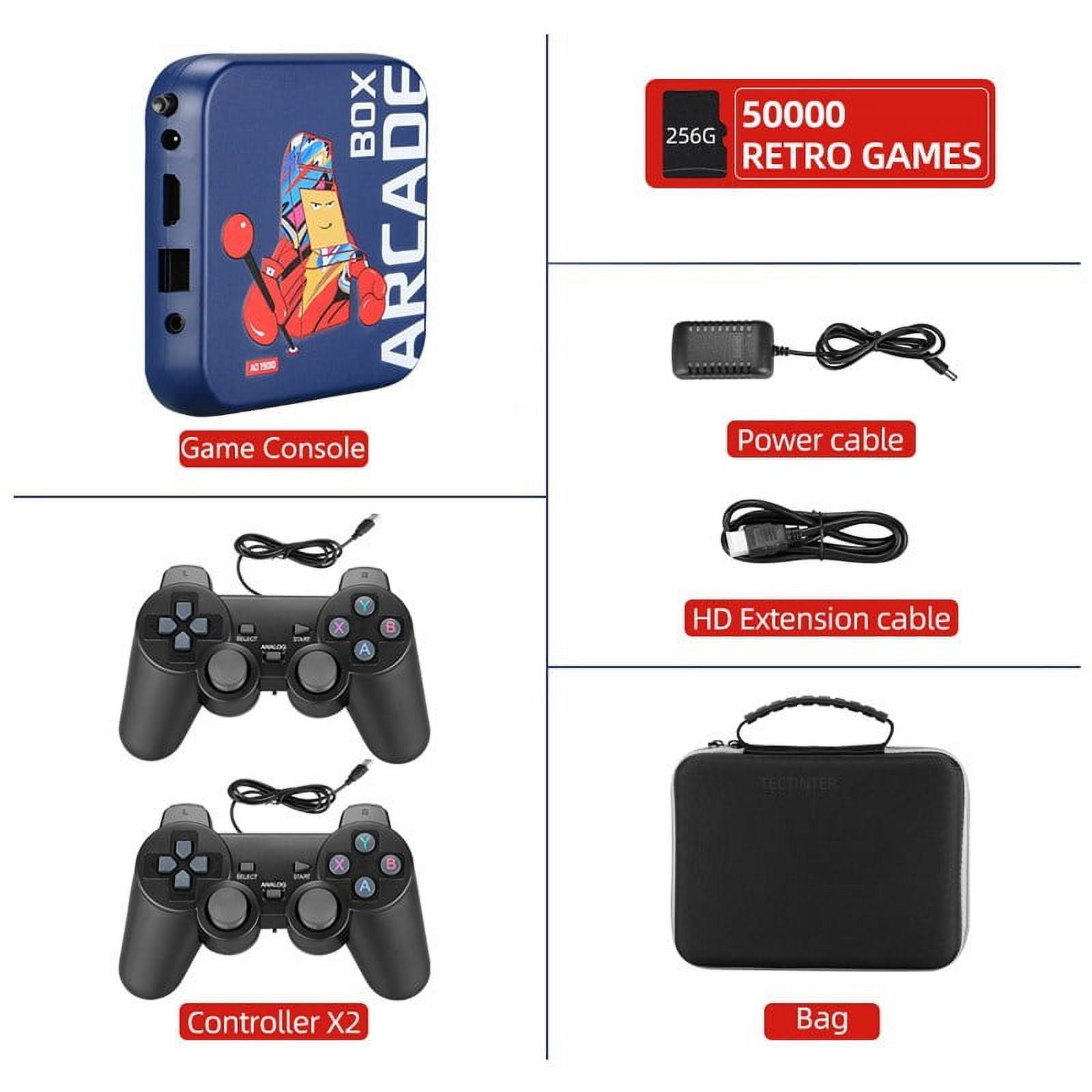 Arcade Box Video Game Console for PS1/DC/N64 50000+Games Game Box Plug and  Play Game Console 4K HD Display Emulator Console