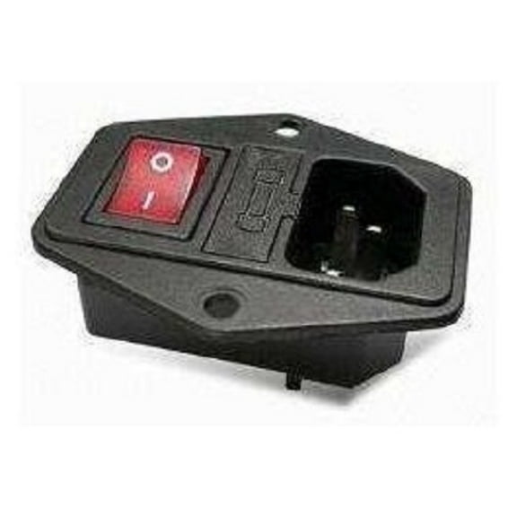 Arcade Cabinet Switched Power Socket with switch and 5 amp fuse Jamma