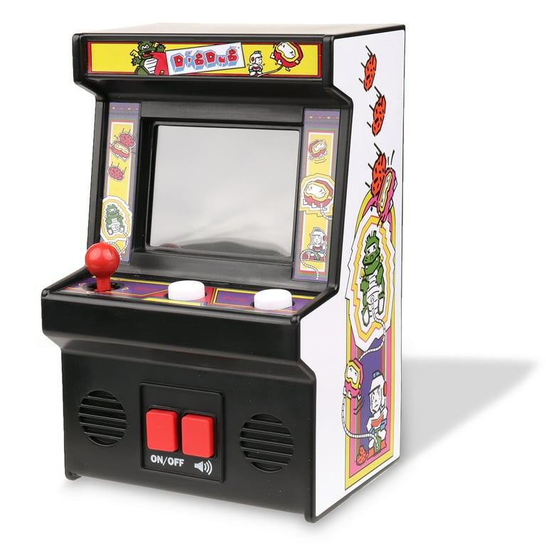 Arcade Classics - Dig-Dug Retro Mini Arcade Game - Walmart.com