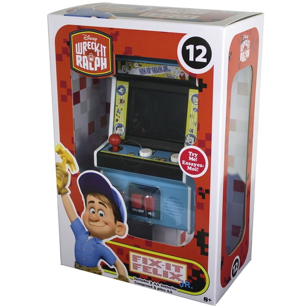 Wreck-It Ralph Fix-It Felix Jr. ミニアーケード Arcade Machines for Preschool Hand-Eye Coordination Training