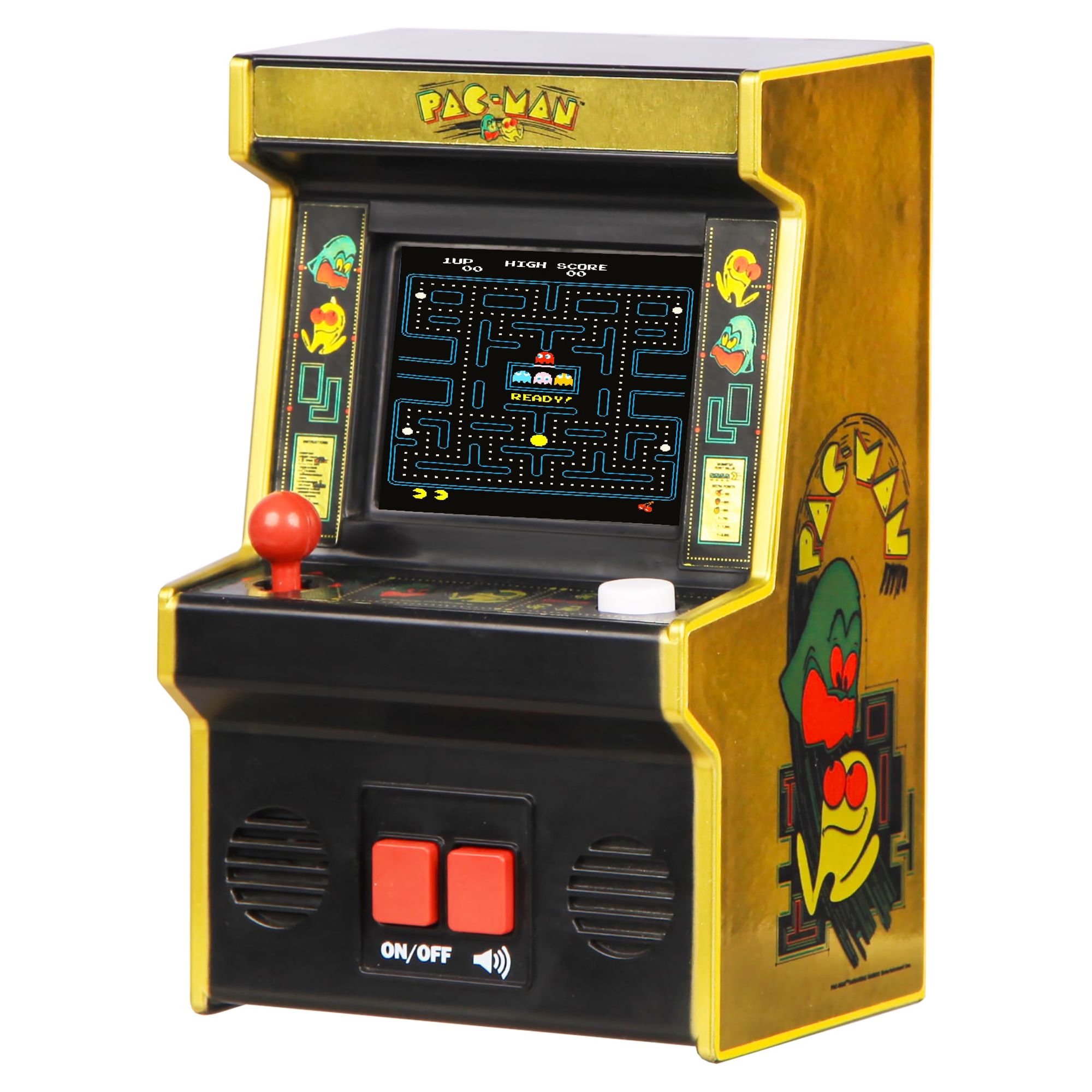 Arcade Classics - Pac-Man™ 40th Aniversary Retro Mini Arcade Game - Gold Edition (Walmart Exclusive) - image 1 of 7