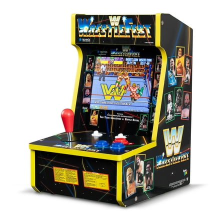 Arcade Classics WWE Counter Series Game Machine with 8" Liquid Crystal Screen & 4 Games