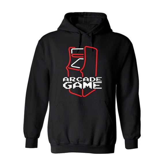 Arcade Game Hoodie Men -Image by Shutterstock, Male Small