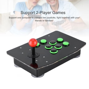 Arcade Game Joystick Controller USB Arcade Fighting Game Console No Delay Controller Arcade Stick for PC Computer Games Win7 Win8 Win10 11.7x7.8x2.4 inches / 29.7x19.7x6 cm