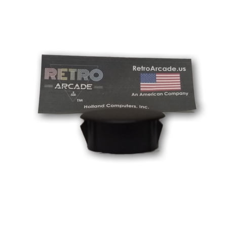 Arcade Game Plastic Button Cap: 28mm Clip Style fills un-needed game button holes, Mame + Jamma