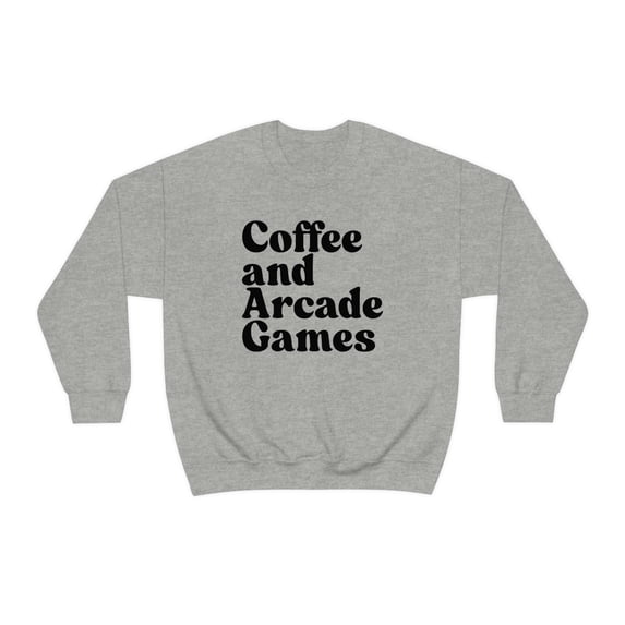 Arcade Games 1970s 70s Sweatshirt, Gifts, Sweater Shirt