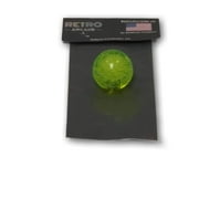Arcade Joystick Crystal Light Up Ball Top - GREEN, by RetroArcade.us