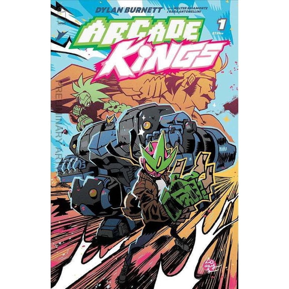 Arcade Kings #1B VF ; Image Comic Book