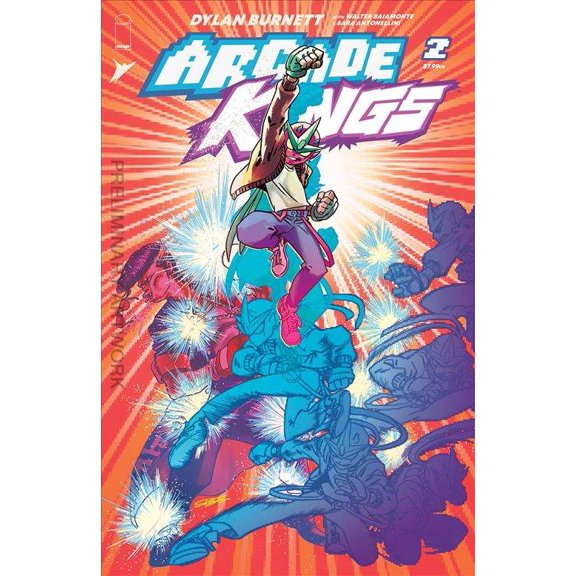 Arcade Kings #2B VF ; Image Comic Book