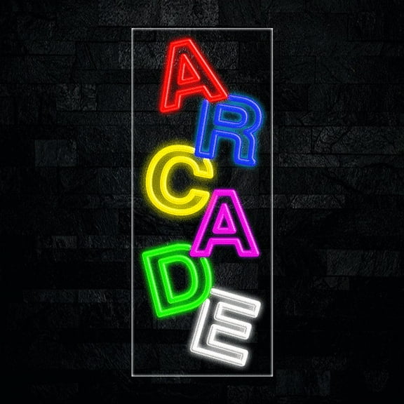 Arcade-LED Neon Sign 12"L x 30"H #31232