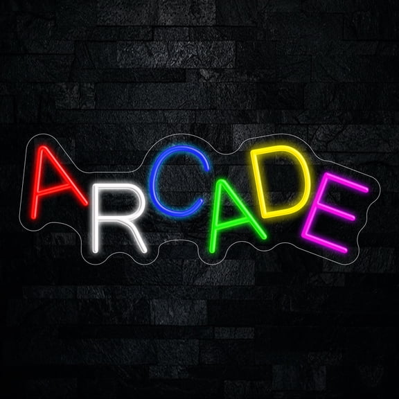 Arcade LED Neon Sign 22"L x 8"H #20106