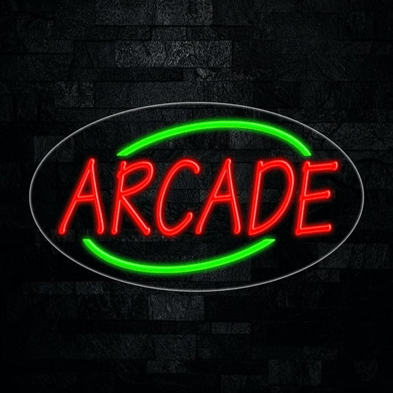Arcade LED Neon Sign 28"L x 16"H #34140