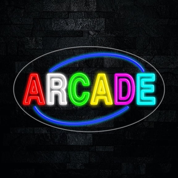 Arcade LED Neon Sign 28"L x 16"H #34570