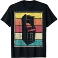 thumbnail image 1 of Arcade Machine T-Shirt men and women can wear, black, white, gifts, 1 of 4