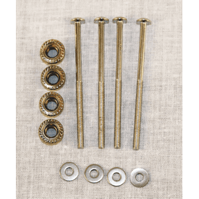 Arcade Mounting Bolt and Nut 3 x 56 cm  Nut: 3 cm four pack used for mounting trackball and control