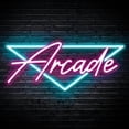 thumbnail image 1 of Arcade Neon Sign, LED Arcade Signs for Arcade Room Decor | Retro Neon Sign for Boys Bedroom, Gaming Wall decor - Best Arcade Gifts for Teenage Boys, Christmas, 1 of 5