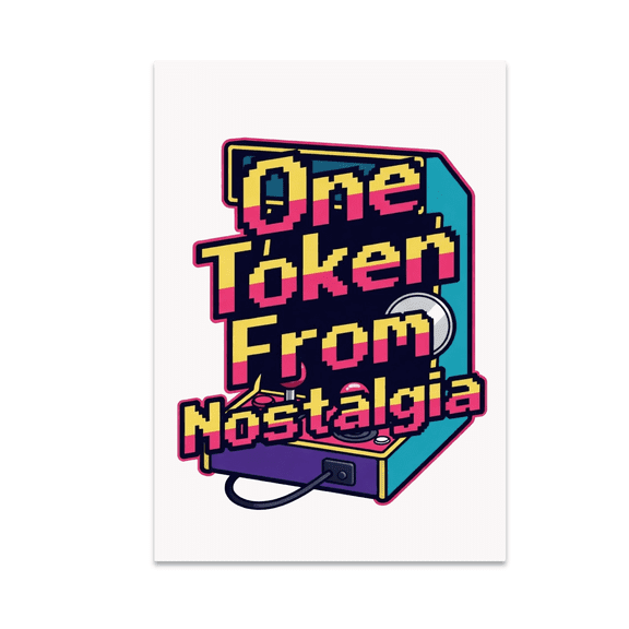 Arcade Nostalgia Art - Gamer Enthusiast - 13x19 Poster Print