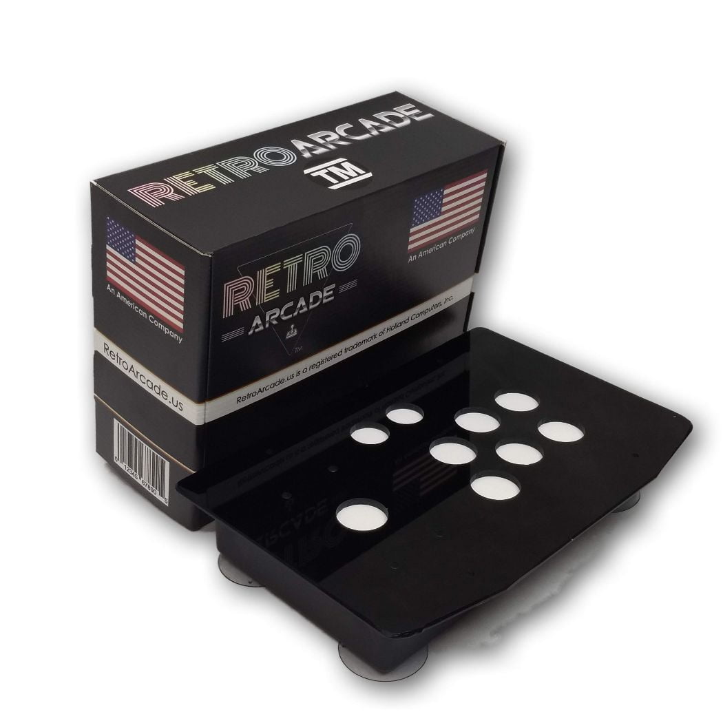 Project Box Controller Arcade Project Box with 1 player control panel. 6x1.06 in Button Holes ...