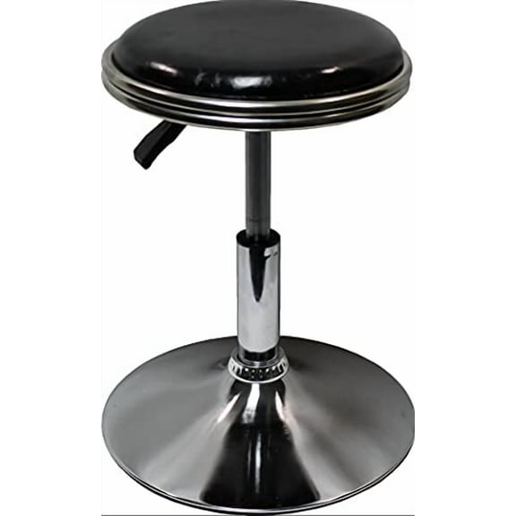 Arcade Stool Adjustable Chair seat for Cocktail or sit Down Style Arcade Games, Black