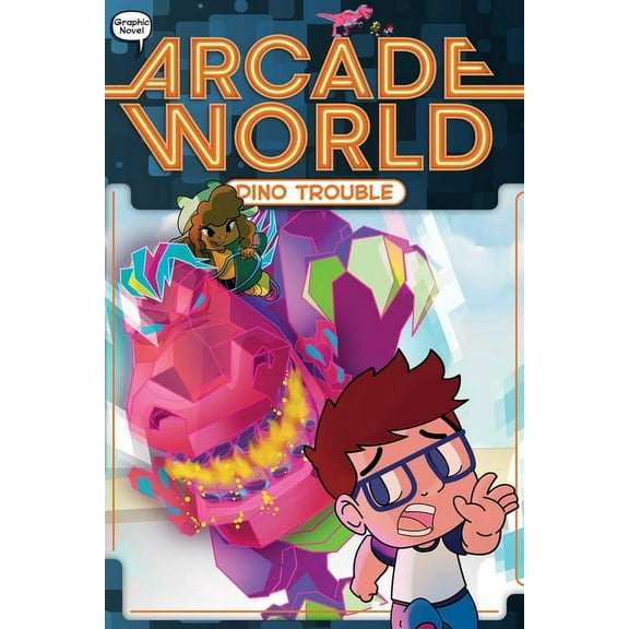 Arcade World: Dino Trouble (Series #1) (Hardcover)
