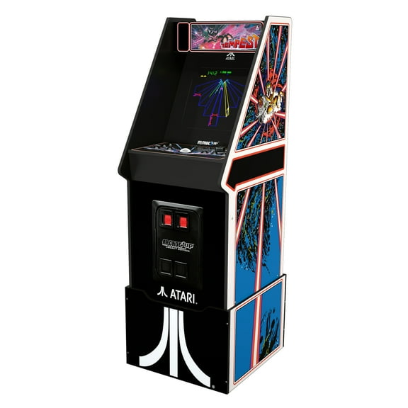 Arcade1UP Atari Tempest Legacy Arcade with Riser and Lit Marquee