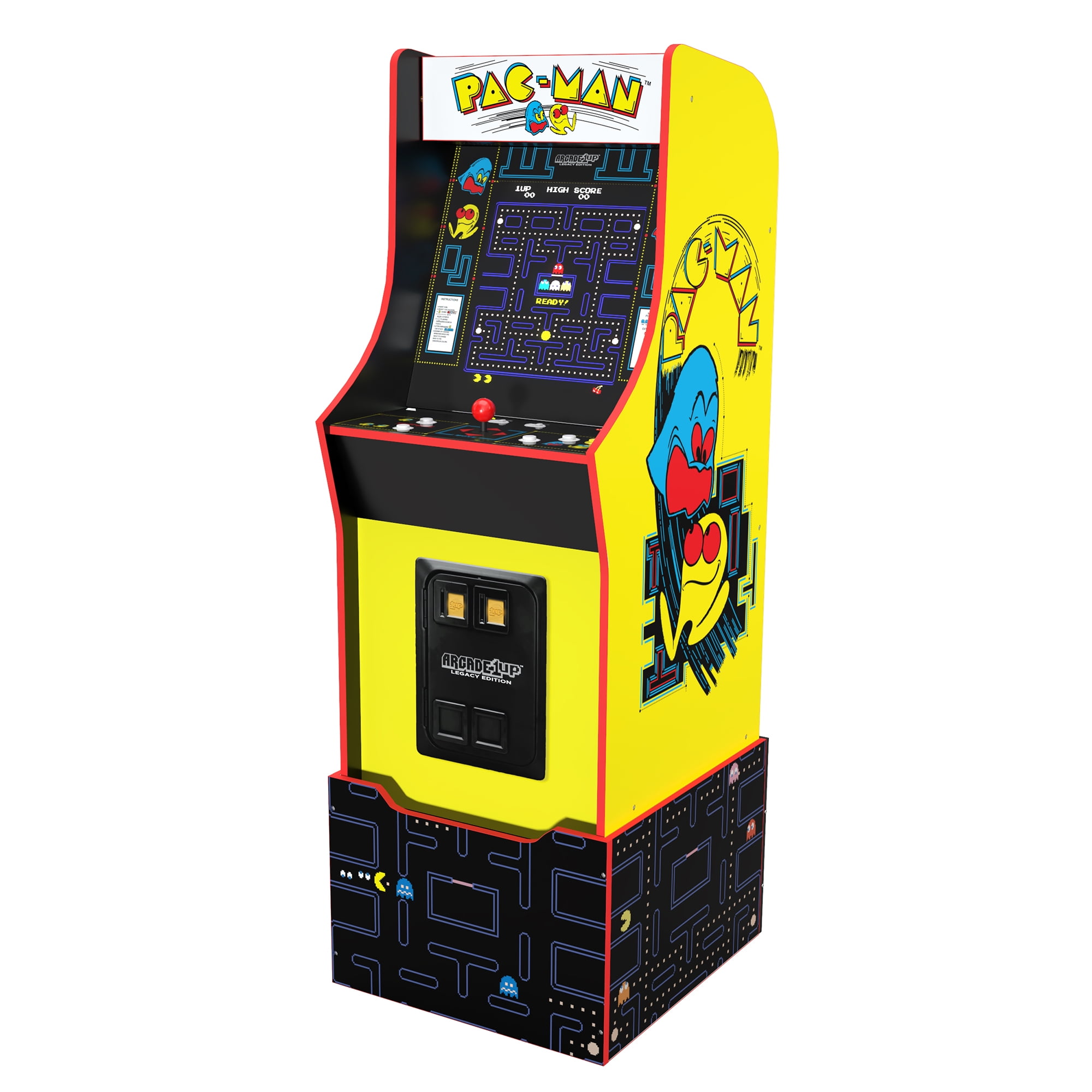 Arcade1Up Bandai Namco Pac-Mania Legacy Edition Arcade with Riser & Lit  Marquee Multi PAC-A-200110 - Best Buy