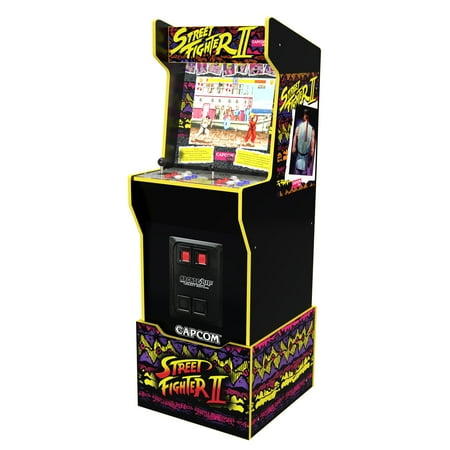 Arcade1Up - Street Fighter Legacy Edition Arcade with Riser & Lit Marquee