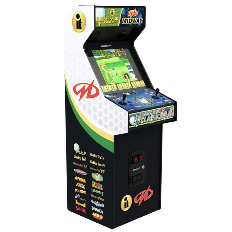 Arcade1UP XL SIZE Golden Tee 3D x Midway Legacy XL Arcade Machine